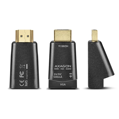 Axagon RVH-VGAM HDMI - VGA adapter