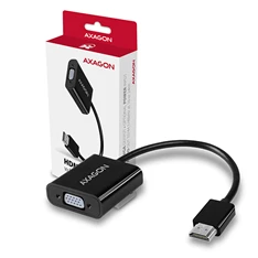 Axagon RVH-VGAN HDMI - VGA + audio out adapter