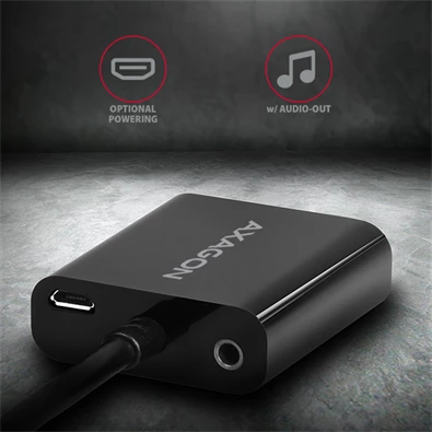 Axagon RVH-VGAN HDMI - VGA + audio out adapter