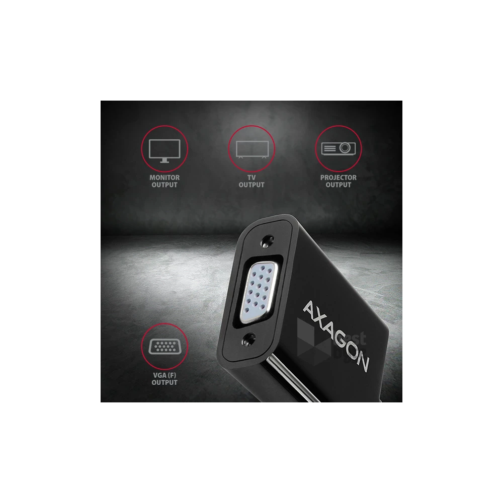 Axagon RVH-VGN HDMI - VGA adapter