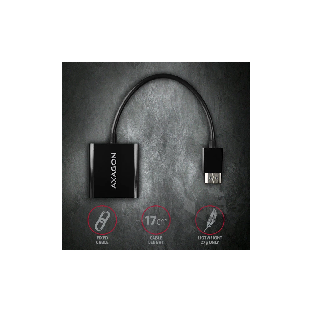 Axagon RVH-VGN HDMI - VGA adapter