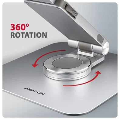 Axagon STND-LR ALU HQ 10"-17,3" laptop állvány