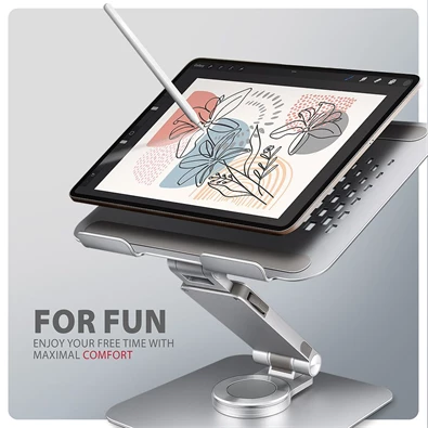 Axagon STND-LR ALU HQ 10"-17,3" laptop állvány