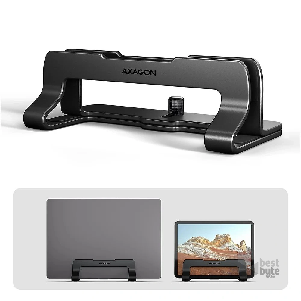 Axagon STND-VB függőleges állvány laptopokhoz és táblagépekhez