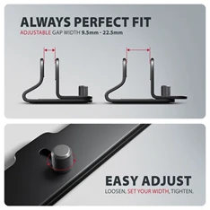 Axagon STND-VB függőleges állvány laptopokhoz és táblagépekhez