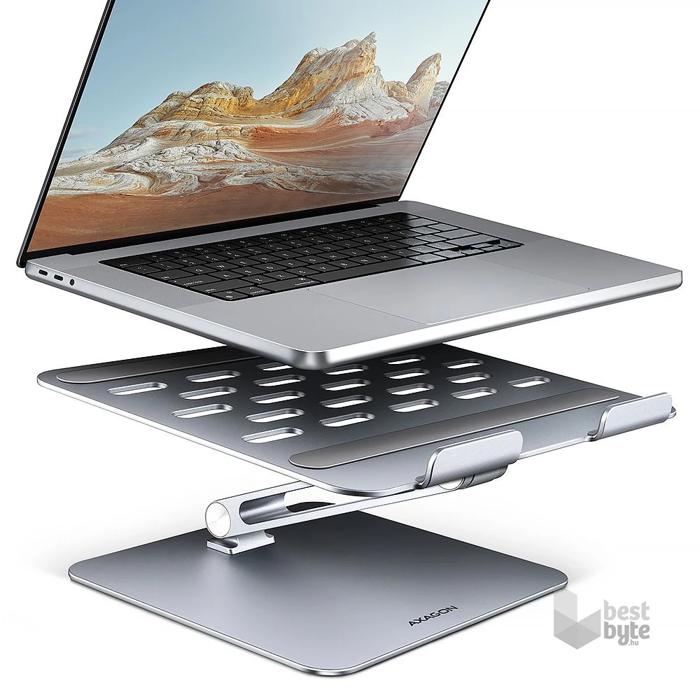 Axagon STND-LQ ALU HQ 10-16" laptop állvány