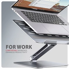 Axagon STND-LQ ALU HQ 10-16" laptop állvány