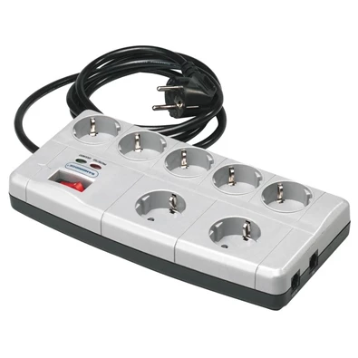 Bandridge BE5017EC - 7 utas elosztó,túlfesz. védő