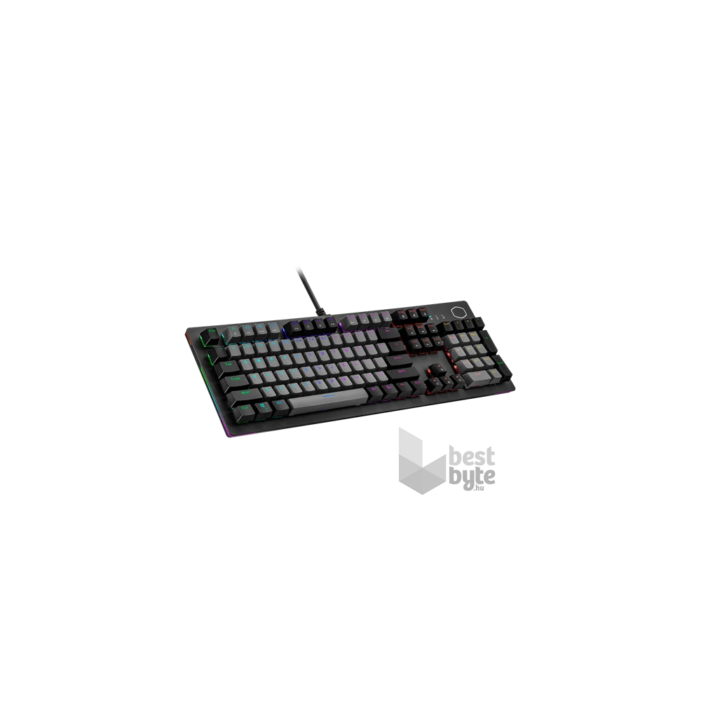 Cooler Master CK352 HUN fekete-szürke mechanikus (brown switch) gamer billentyűzet