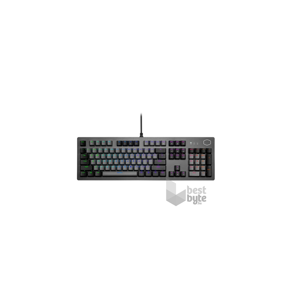 Cooler Master CK352 HUN fekete-szürke mechanikus (brown switch) gamer billentyűzet