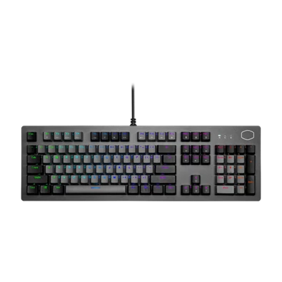 Cooler Master CK352 HUN fekete-szürke mechanikus (brown switch) gamer billentyűzet