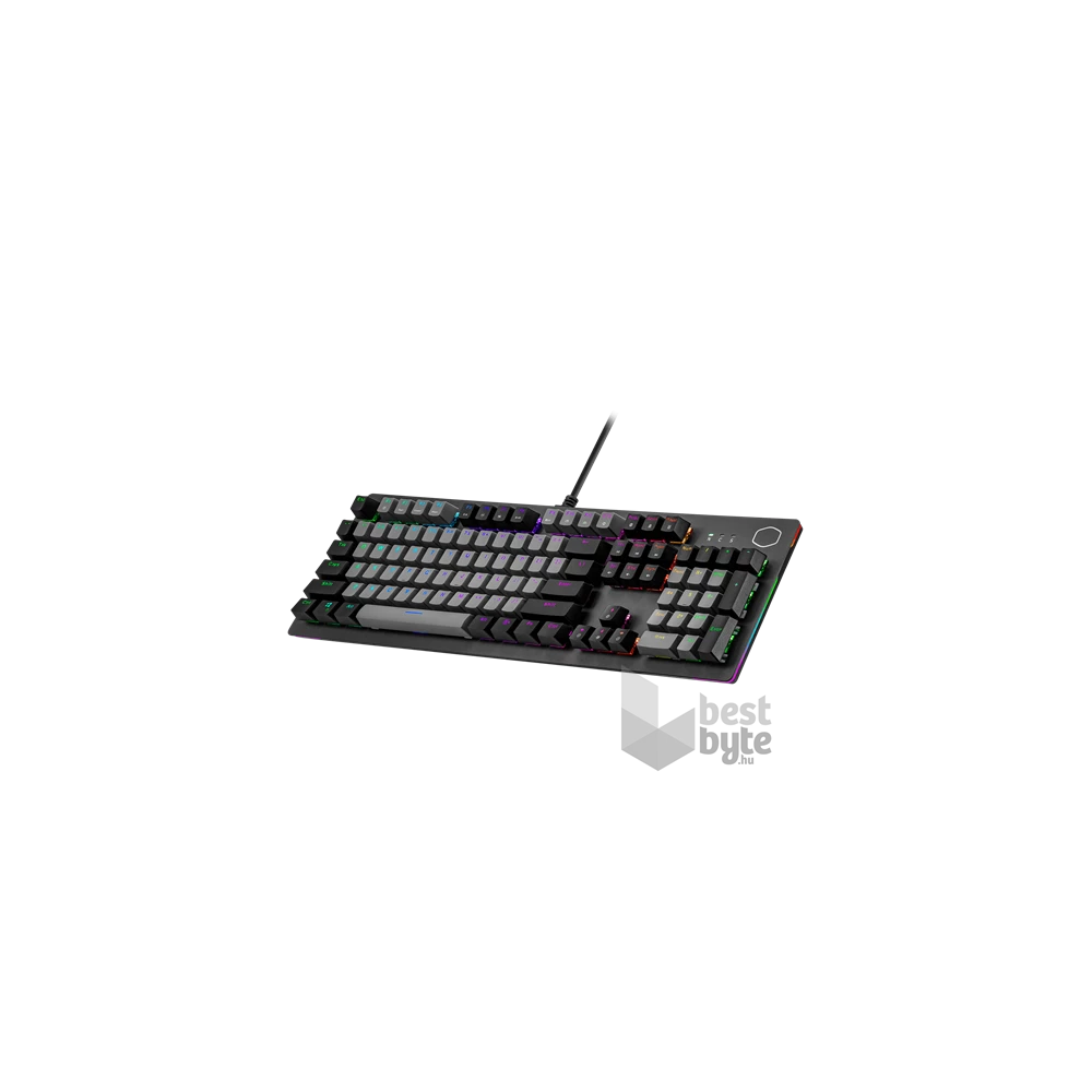 Cooler Master CK352 HUN fekete-szürke mechanikus (brown switch) gamer billentyűzet