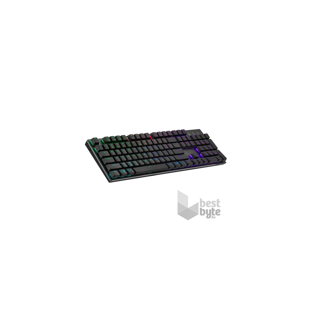 Cooler Master SK653 HUN fekete mechanikus (TTC Low Red switch) gamer billentyűzet