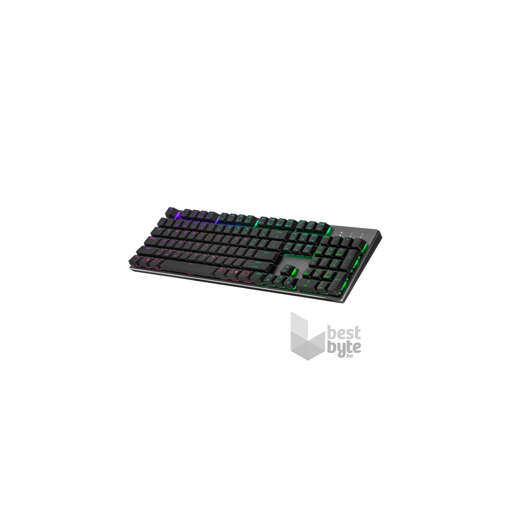 Cooler Master SK653 HUN fekete mechanikus (TTC Low Red switch) gamer billentyűzet