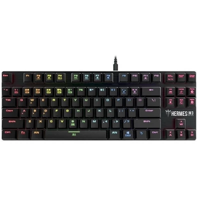 Gamdias HERMES M3 Mechanikus gamer billentyűzet barna switch - HU