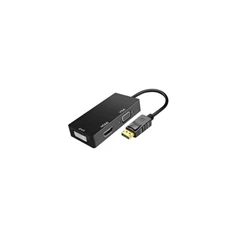 BLACKBIRD Displayport - VGA, HDMI, DVI 3in1 dokkoló