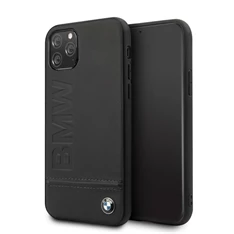 BMW Logo Imprint iPhone 11 Pro fekete keménytok