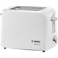 Bosch TAT3A011 CompactClass fehér 2 szeletes kenyérpirító