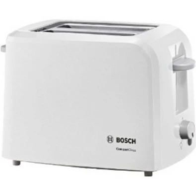 Bosch TAT3A011 CompactClass fehér 2 szeletes kenyérpirító