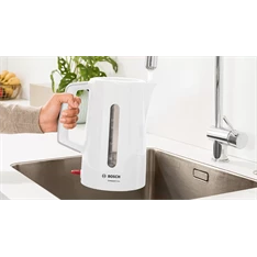 BOSCH TWK3A011 CompactClass 1,7L-es fehér vízforraló