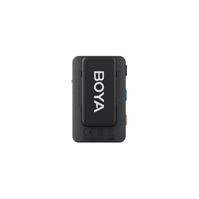 BOYA BOYAMIC 2.4GHz univerzális (1+2 töltődoboz) vezeték nélküli mikrofon szett