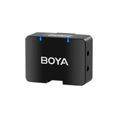 BOYA BOYAMIC 2.4GHz univerzális (1+2 töltődoboz) vezeték nélküli mikrofon szett