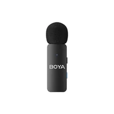 BOYA BY-V4 2,4 GHz/négycsatornás/3,5mm jack/vezeték nélküli mikrofon