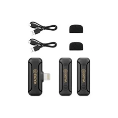 BOYA BY-WM3T2-D2 2.4GHz Univerzális vezetéknélküli szett (iOS | 1+2)