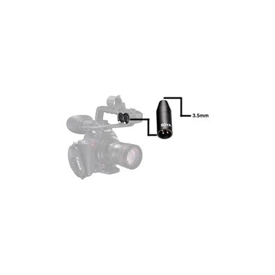BOYA BY-35C-XLR 3,5mm Mini Jack - XLR átalakító