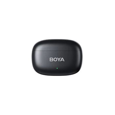 BOYA Mini Ultrakompakt 2 adó + 2 vevő (USB-C + Lightning) fekete vezeték nélküli mikrofon + 1 töltőtok