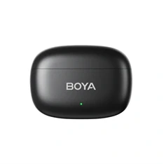 BOYA Mini Ultrakompakt 2 adó + 2 vevő (USB-C + Lightning) fekete vezeték nélküli mikrofon + 1 töltőtok