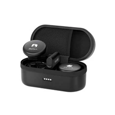 BOYA Omic-D 2.4GHz Ultrakompakt (iOS 1+2 töltődoboz) fekete vezetéknélküli szett