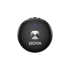 BOYA Omic-D 2.4GHz Ultrakompakt (iOS 1+2 töltődoboz) fekete vezetéknélküli szett