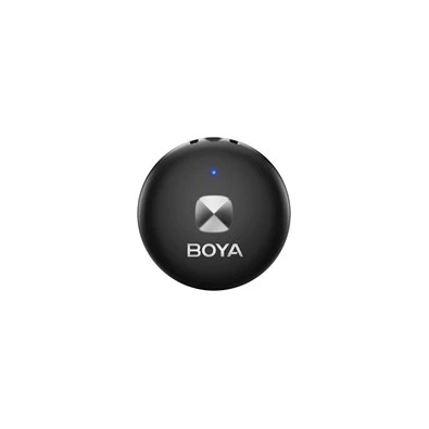 BOYA Omic-D 2.4GHz Ultrakompakt (iOS 1+2 töltődoboz) fekete vezetéknélküli szett
