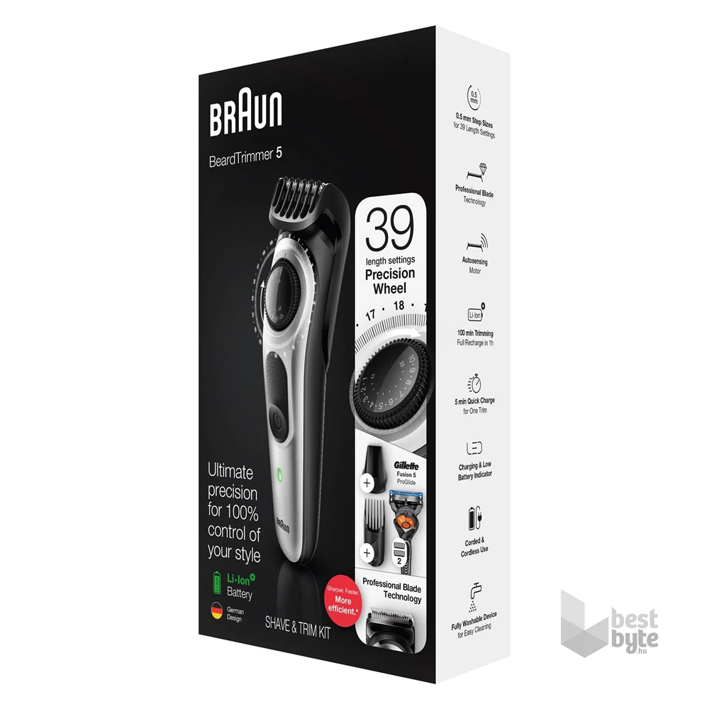 Braun BT5260 szakállvágó