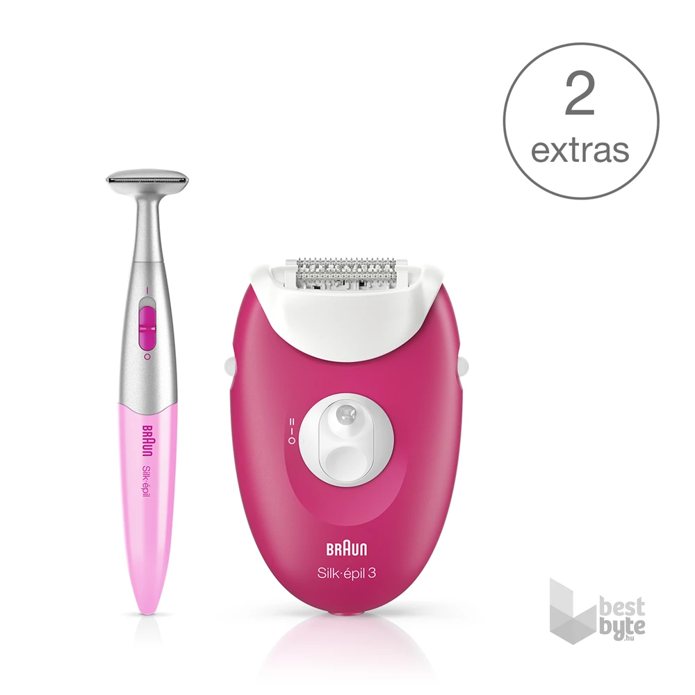BRAUN SE3420 Silk-épil 3 3-420 epilátor szett