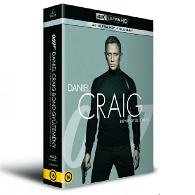 BRD James Bond - Daniel Craig Bond-gyűjtemény (4 UHD)