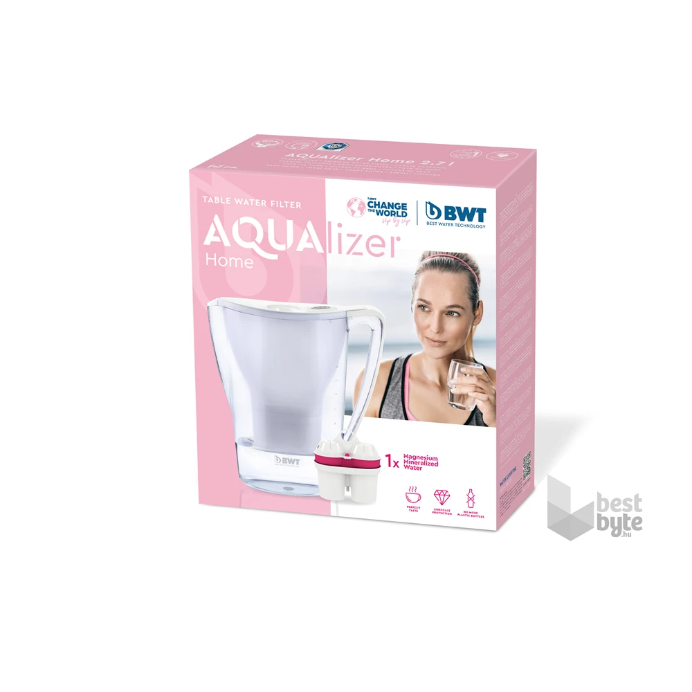BWT Aqualizer Home 125557841 2,7l fehér vízszűrő kancsó