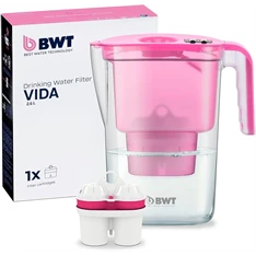 BWT Vida Manual 125258571 2,6l pink vízszűrő kancsó