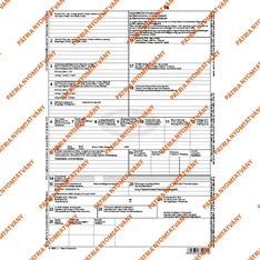 B.CMR/4 4lapos álló "Nemzetközi CMR fuvarlevél" nyomtatványok