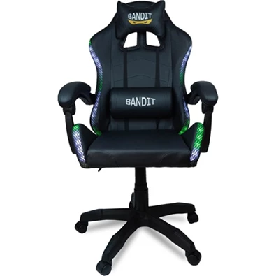 Bandit LUMINA RGB fekete gamer szék