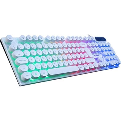 Bandit SPECTRUM USB HUN fehér gamer billentyűzet