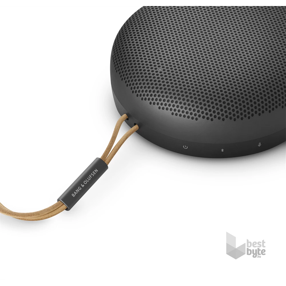 Bang & Olufsen 1734002 Beosound A1 2nd Gen hordozható fekete Bluetooth hangszoró