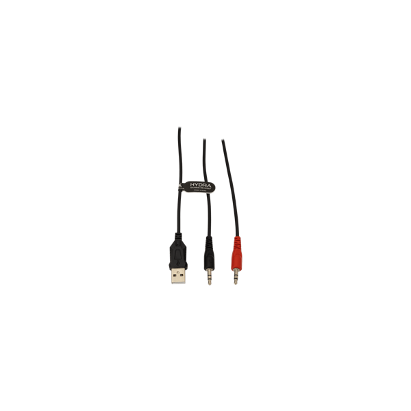 Baracuda BGH-021 W029921 HYDRA vezetékes fekete gamer headset