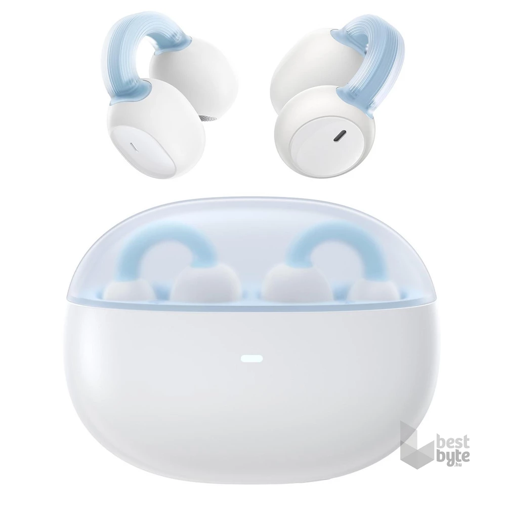 Baseus A00069201223-00 AirGo 1 Ring Open-Ear True Wireless Bluetooth fehér fülhallgató