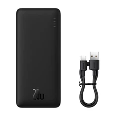Baseus Airpow 10000 mAh, 20W, fekete power bank
