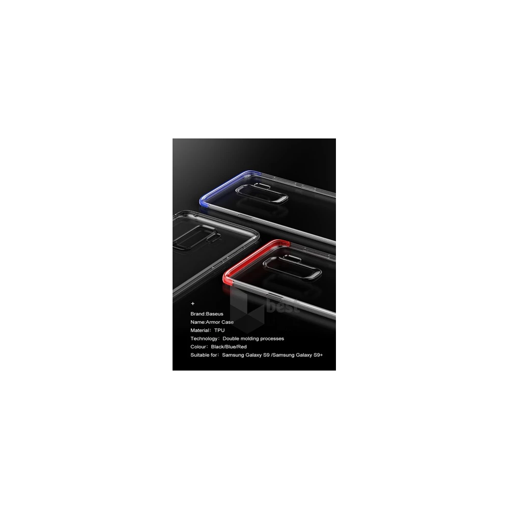 Baseus Armor Samsung S9 kék TPU tok