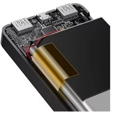 Baseus Bipow PPBD050201 30000mAh LCD Quick Charge PD 15W fekete power bank