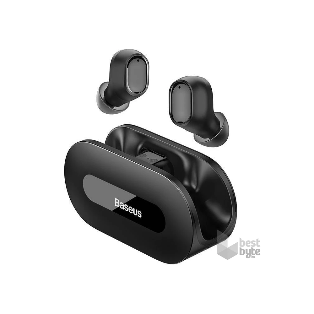 Baseus Bowie EZ10 True Wireless Bluetooth fekete fülhallgató