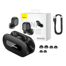 Baseus Bowie EZ10 True Wireless Bluetooth fekete fülhallgató